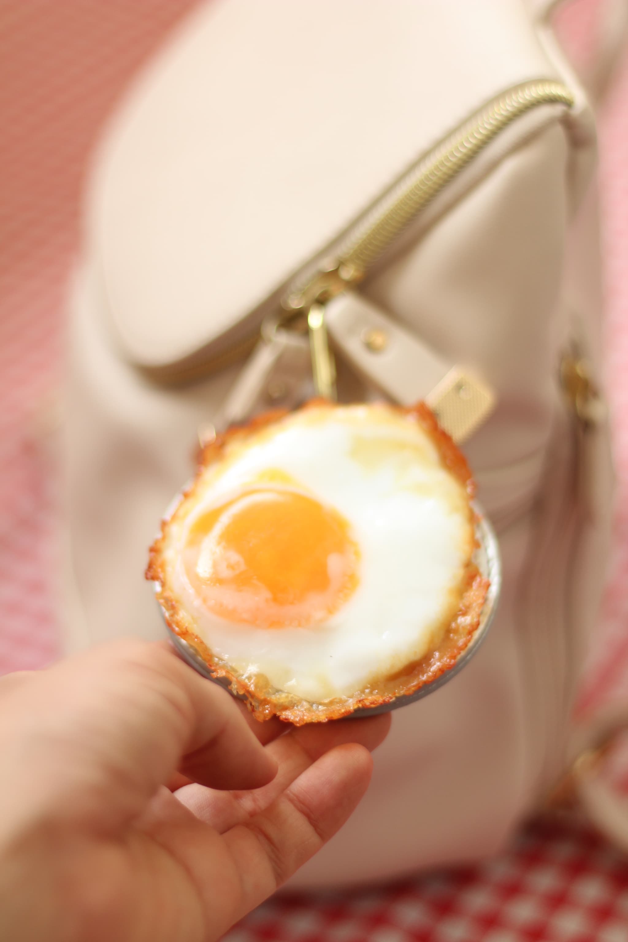 【ネジ式カラビナ付：スライド式ミラー大】目玉焼き(大） | 11枚目