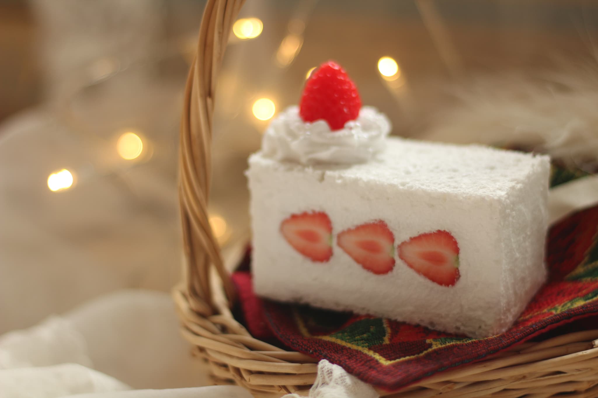 特別価格　【ポーチ】苺サンドイッチ（ショートケーキ風） | 13枚目