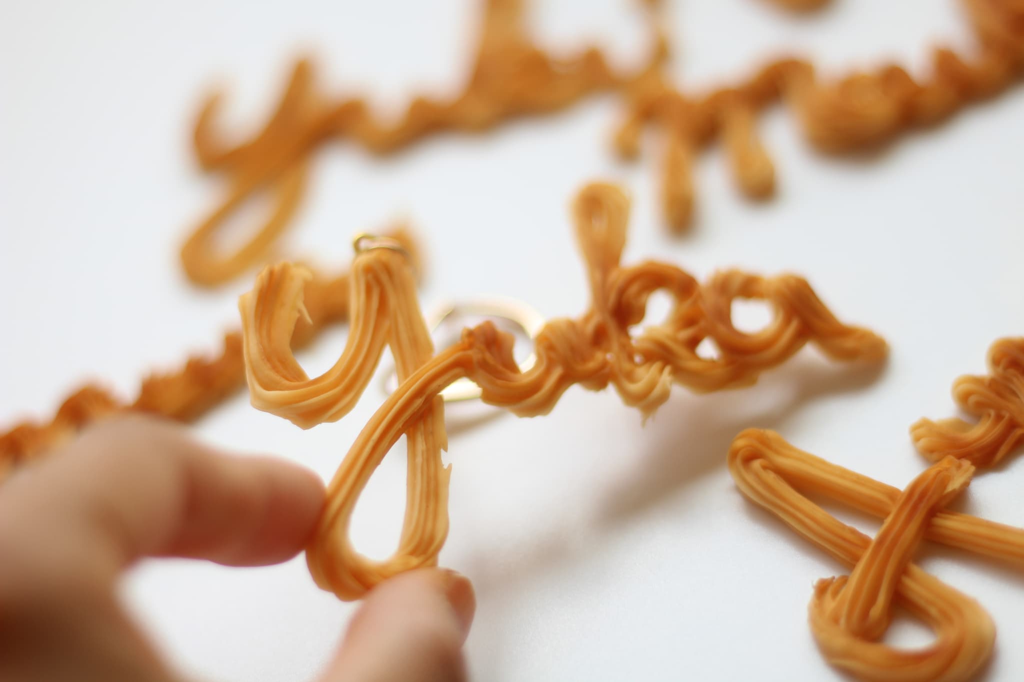 【オーダーメイド:キーホルダー】おなまえの絞り出しクッキー(アルファベットのみ) | 7枚目